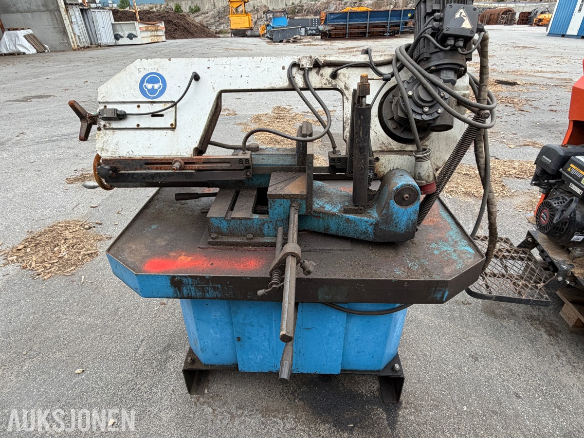 HORISONTAL METALLBÅNDSAG – 3~400–415V – HYDRAULISK SENKING
