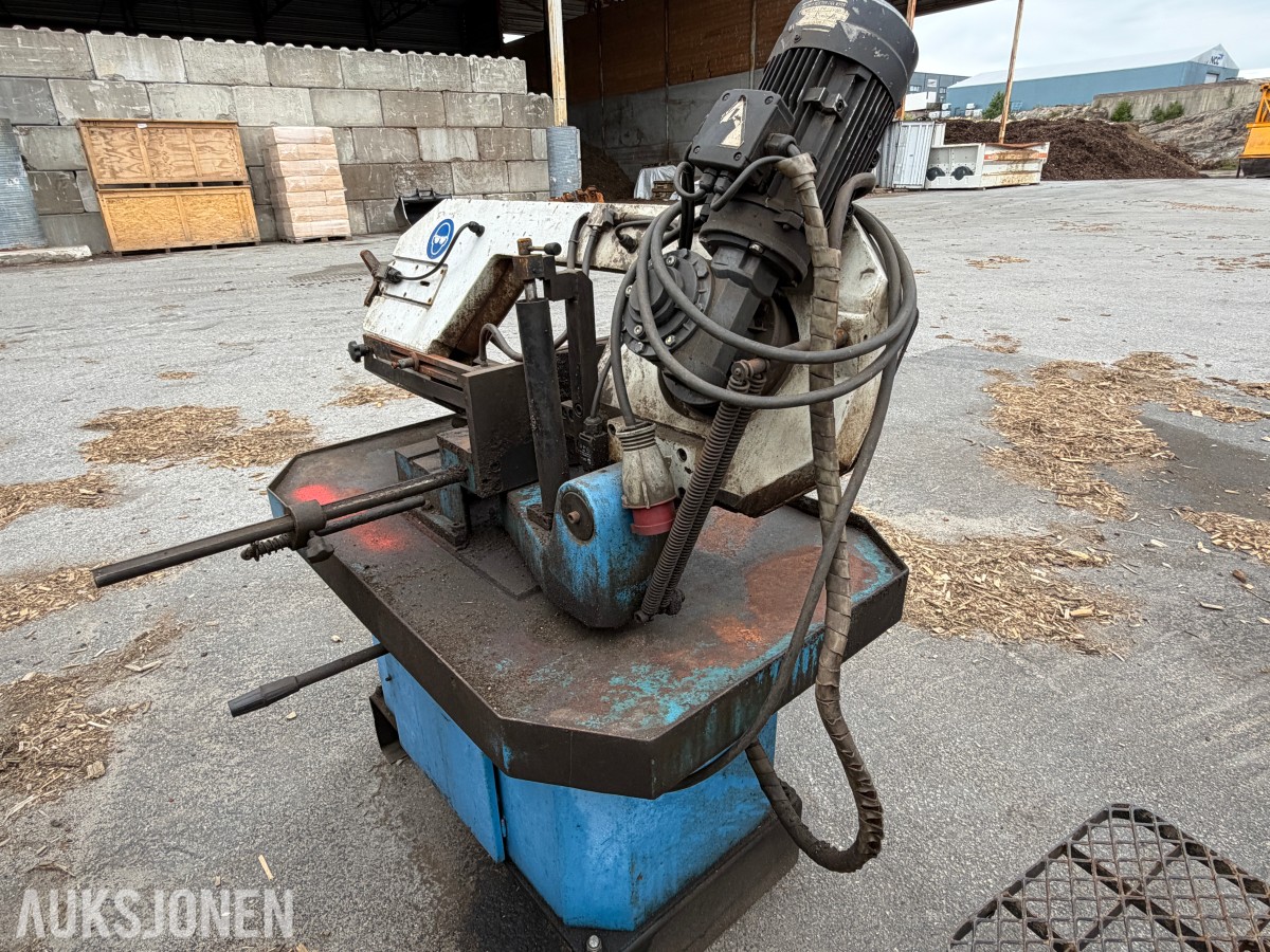 HORISONTAL METALLBÅNDSAG – 3~400–415V – HYDRAULISK SENKING