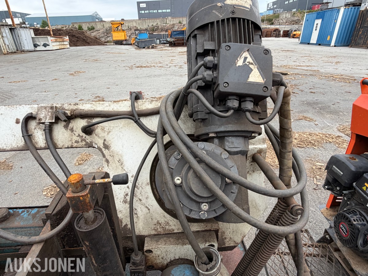 HORISONTAL METALLBÅNDSAG – 3~400–415V – HYDRAULISK SENKING