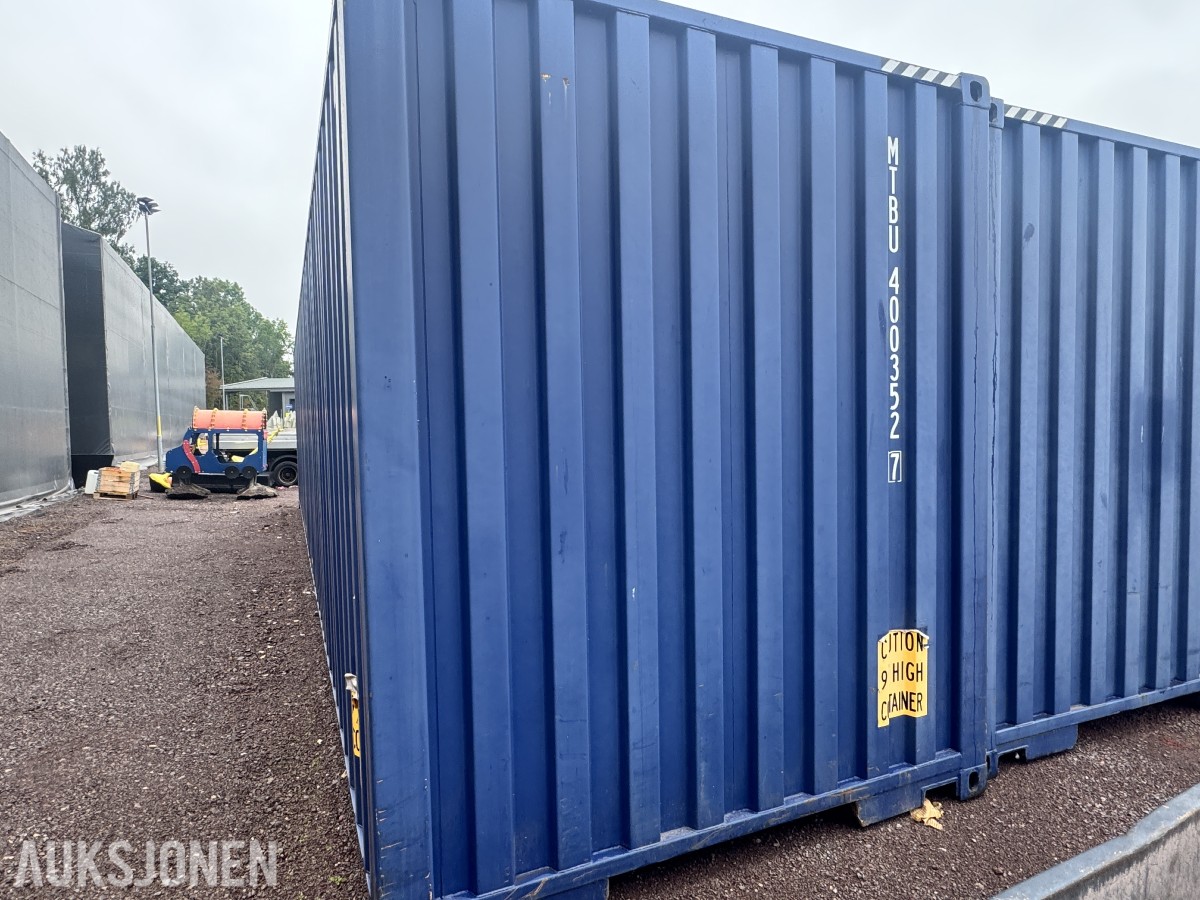 40 fot container /m reol - High Cube
