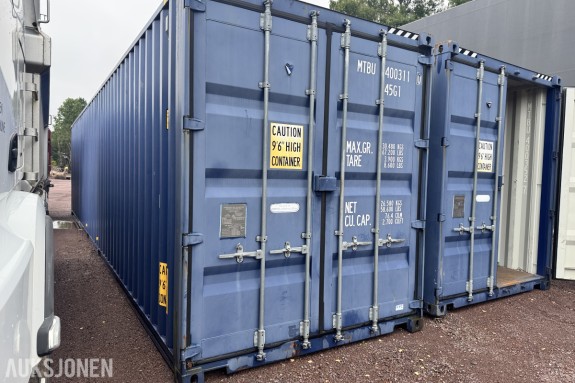 40 fot container /m reol - High Cube