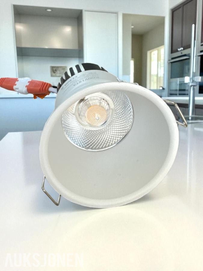 60 stk LED Downlights ECOVISTA – 15W IP65 (2700–3200K)