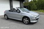 2004 Peugeot 206 CC 1.6 109hk cabriolet skinninteriør  138445km