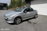 2004 Peugeot 206 CC 1.6 109hk cabriolet skinninteriør  138445km