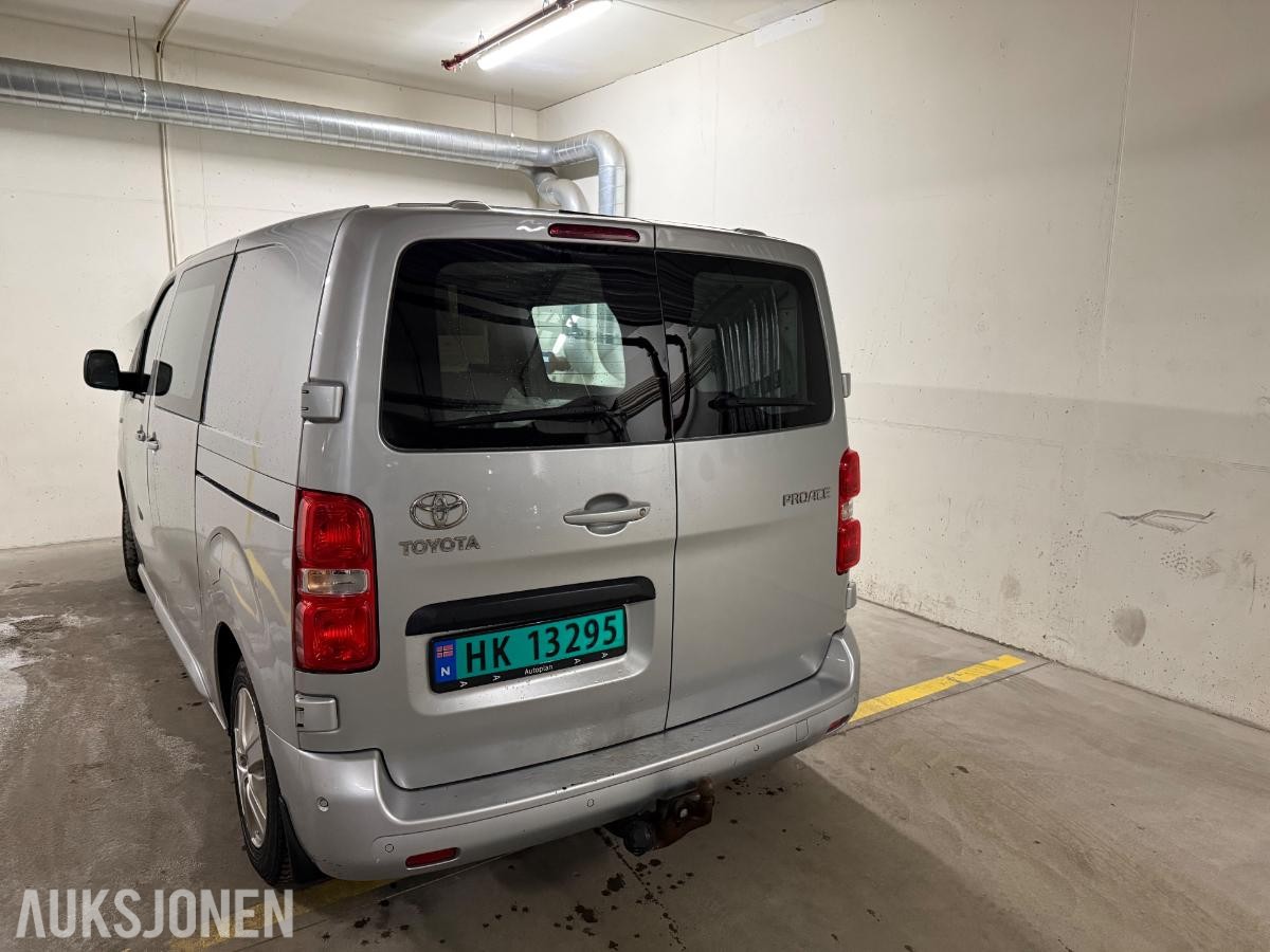 2019 Toyota ProAce 1,6D 116hk L1 hengerfeste delskinn s+v dekk