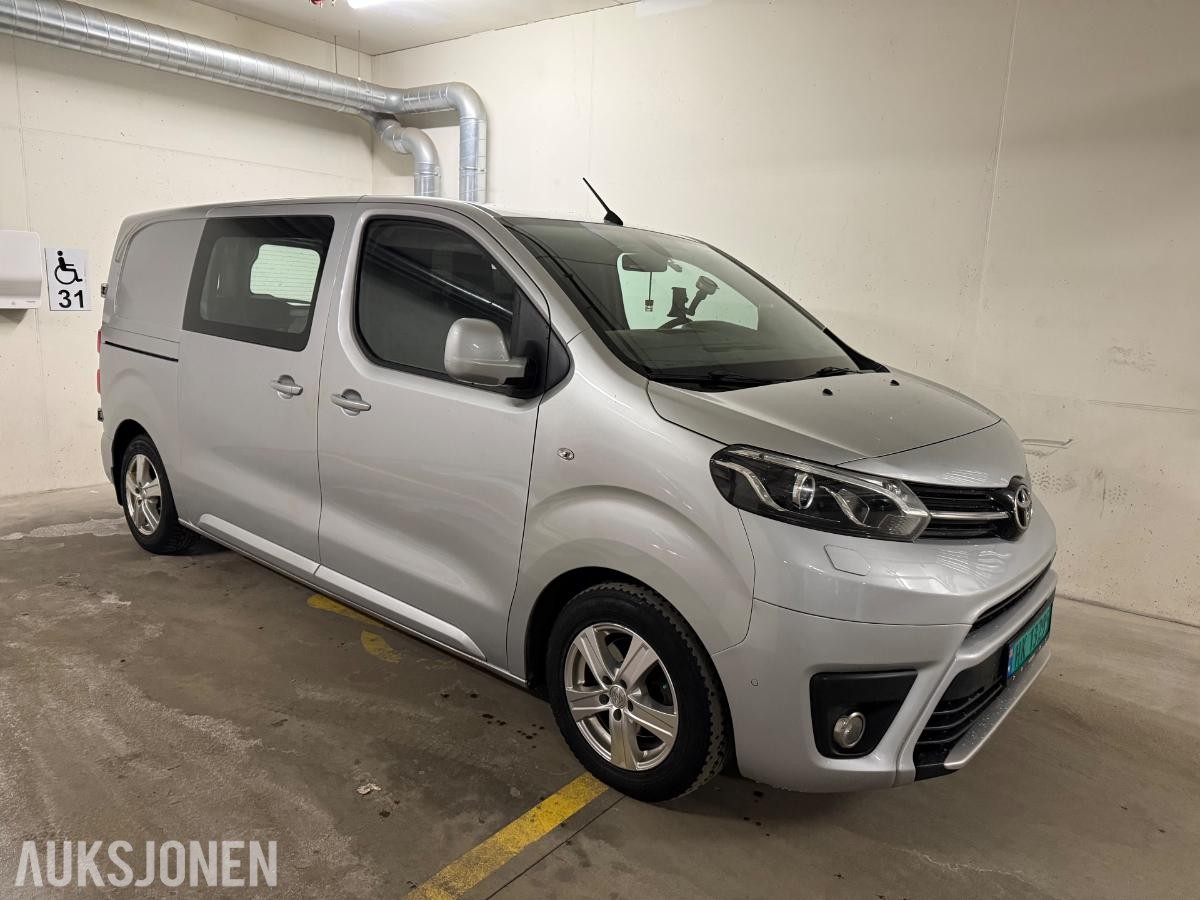 2019 Toyota ProAce 1,6D 116hk L1 hengerfeste delskinn s+v dekk