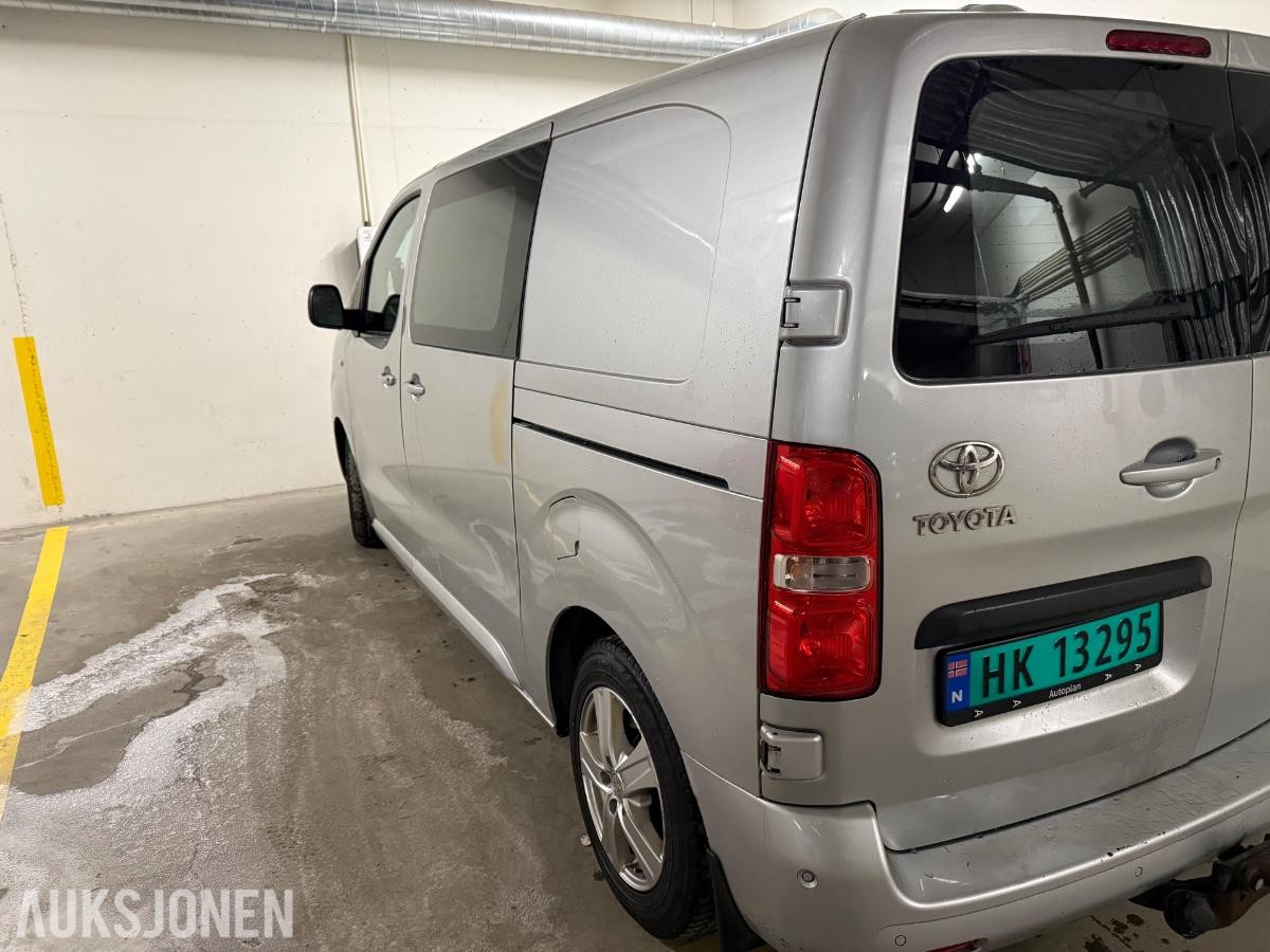 2019 Toyota ProAce 1,6D 116hk L1 hengerfeste delskinn s+v dekk