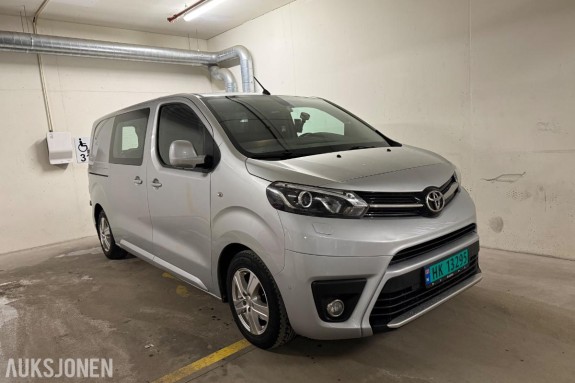 2019 Toyota ProAce 1,6D 116hk L1 hengerfeste delskinn s+v dekk