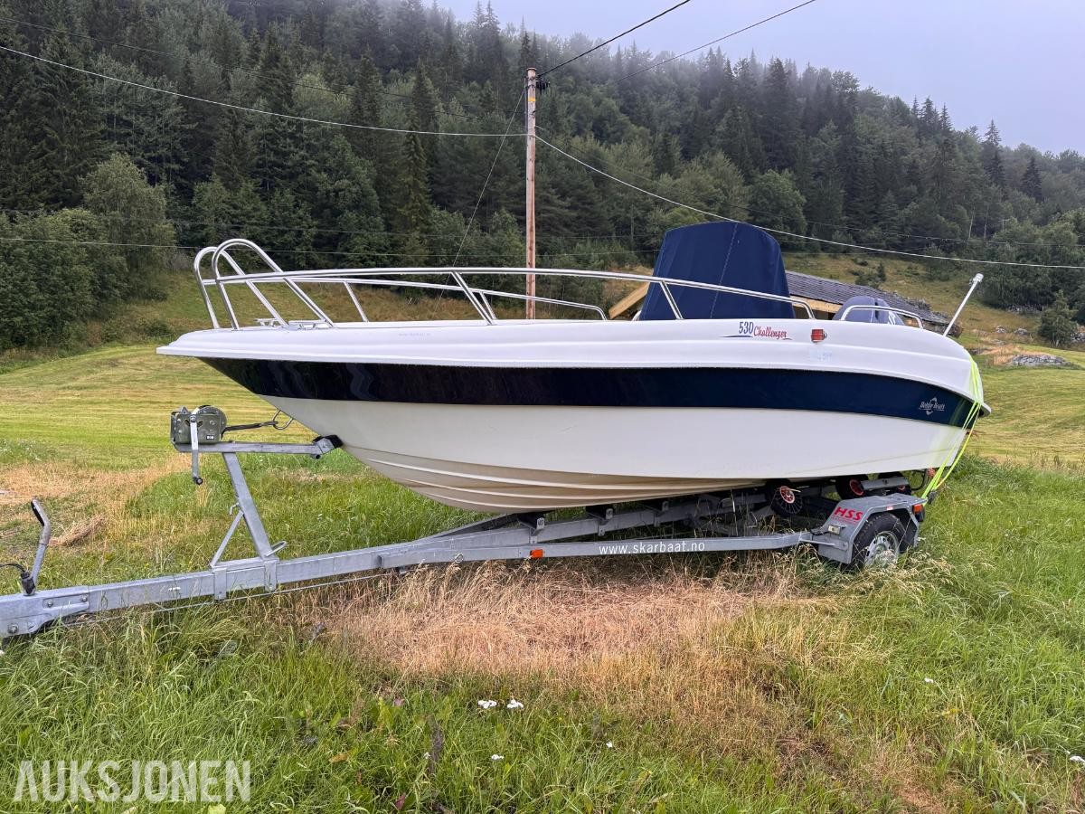 2006 Hobby 530 Challanger Med 100hk Selva motor og båthenger