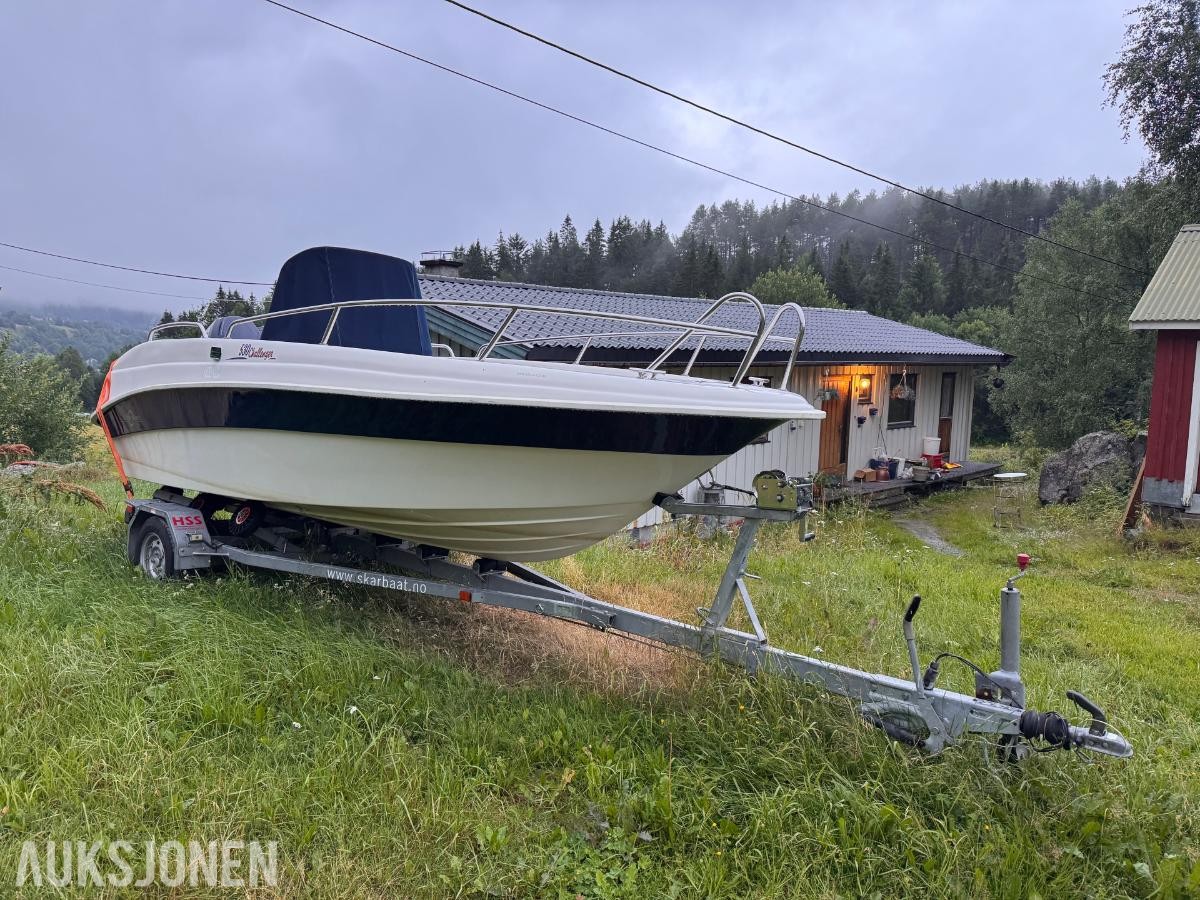 2006 Hobby 530 Challanger Med 100hk Selva motor og båthenger