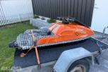 2010 Yamaha Piranaha lezi one vannscooter med registrert henger