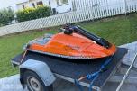 2010 Yamaha Piranaha lezi one vannscooter med registrert henger