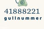 Gullnummer: 41888221
