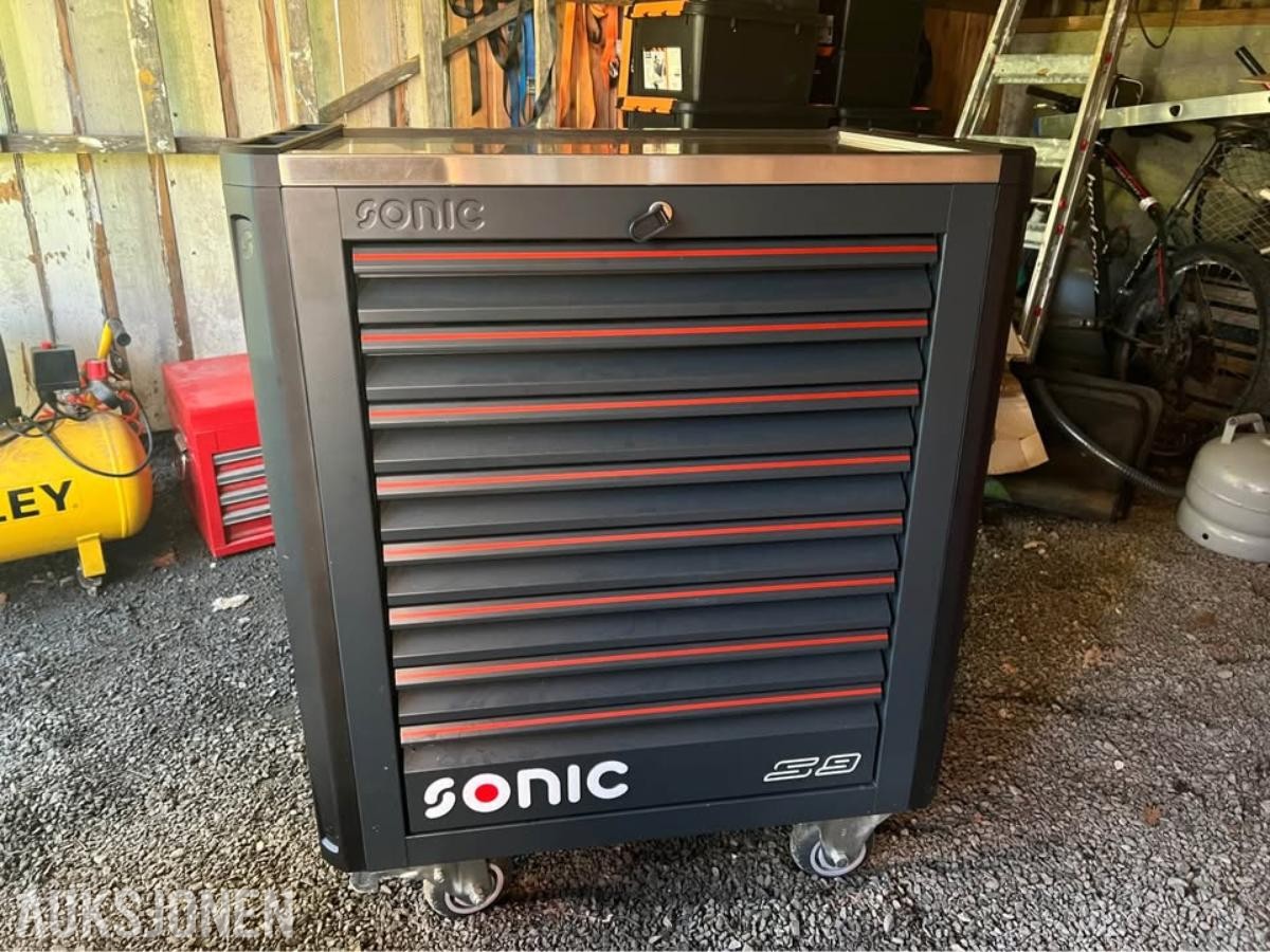Komplett og ubrukt 2025 Sonic S9 verktøy innredning