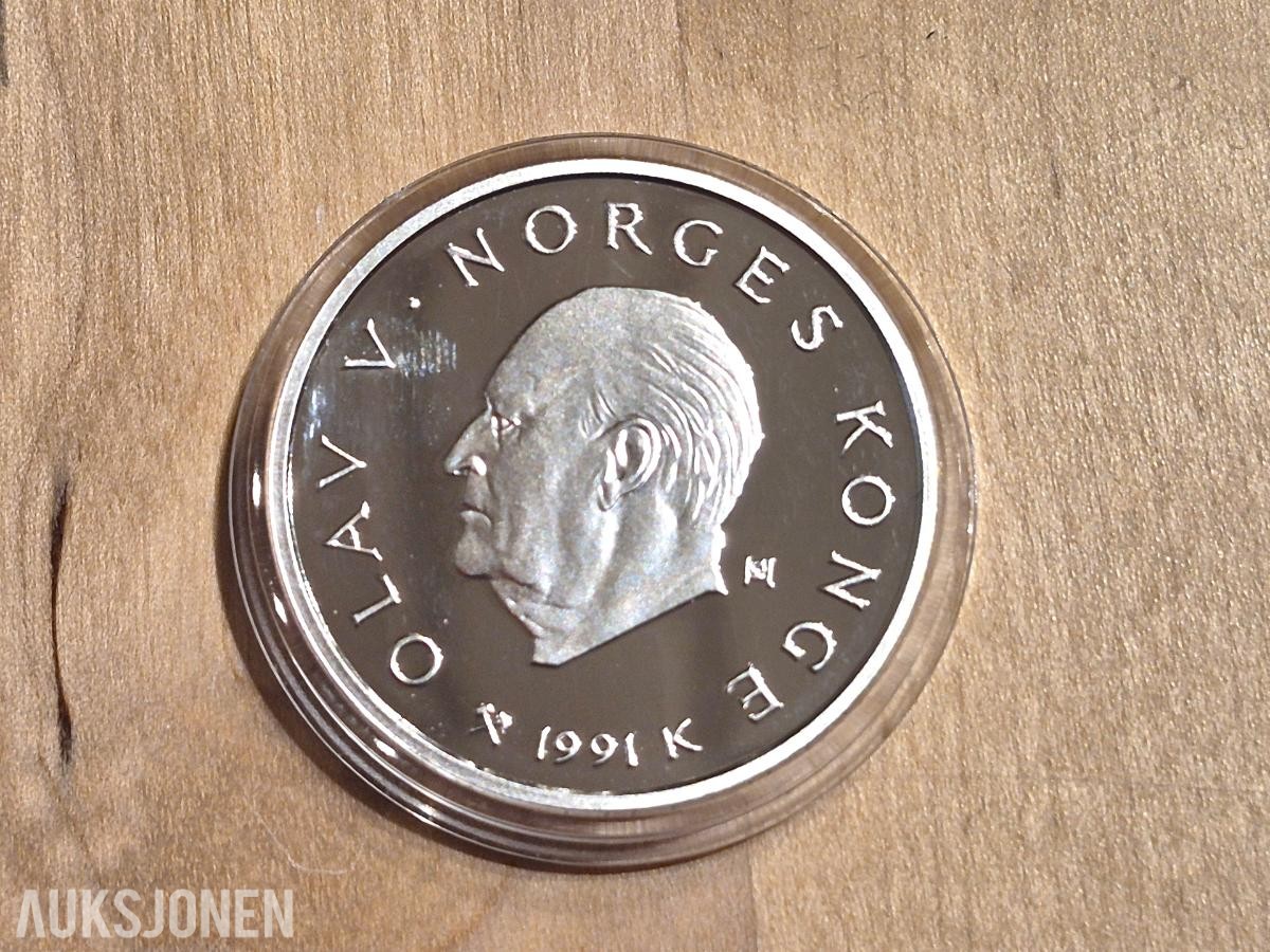 Norges bank-Myntsett samling-OL94 Sølv 1983-1995,2003
