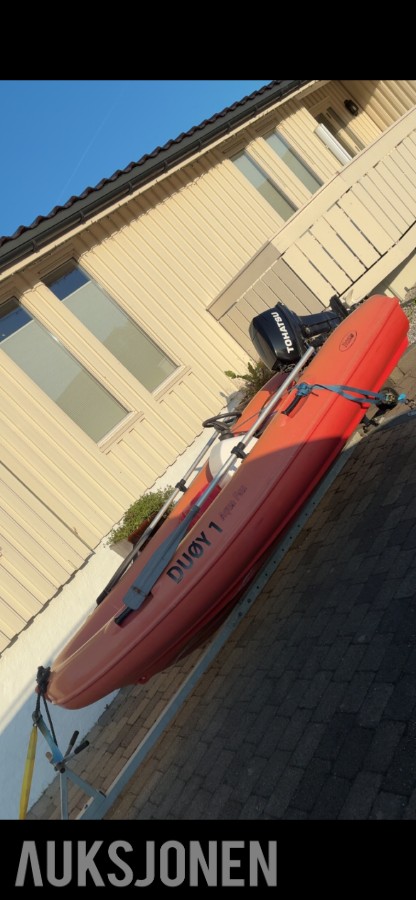 Hasle Aqua Fun med Tohatsu 9.9 (15) inkl opplagshenger