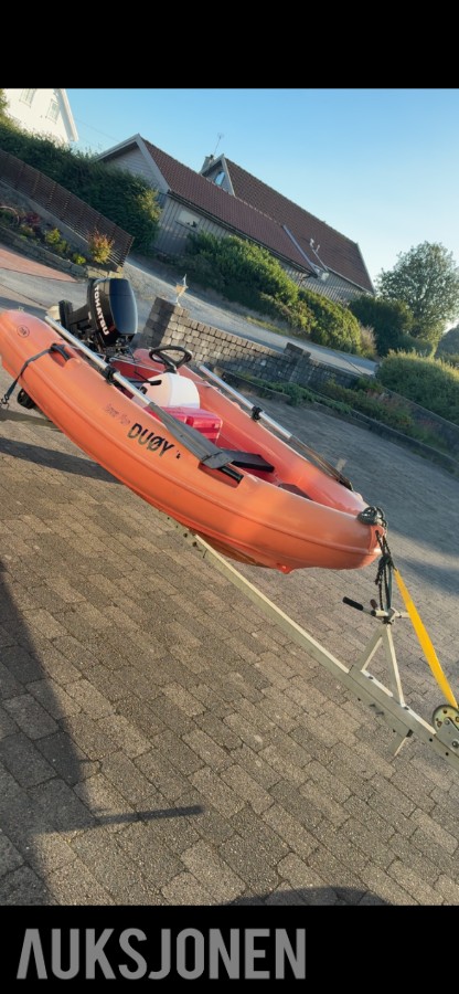 Hasle Aqua Fun med Tohatsu 9.9 (15) inkl opplagshenger
