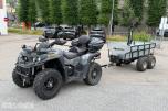 2020 Odes Assailant ATV med tipphenger og brøyteskjær