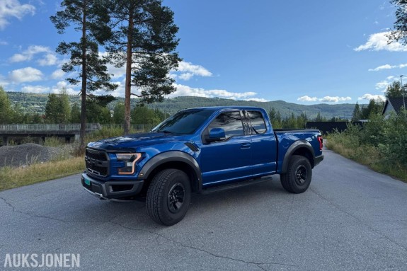 2017 Ford F-150 RAPTOR 3.5-455 AWD, Kun 68900km-Eu godkjent til 2028