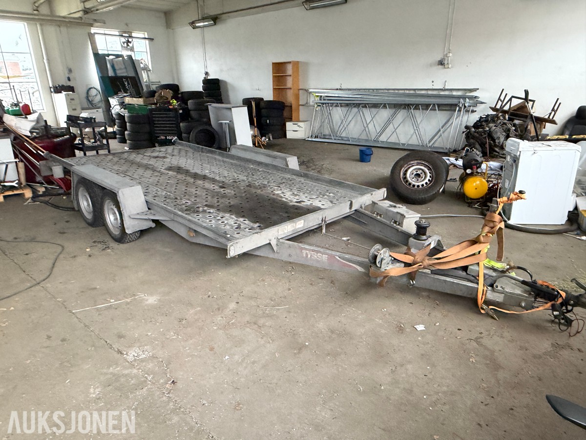 2021 Tysse biltransporthenger / 3500kg totalvekt