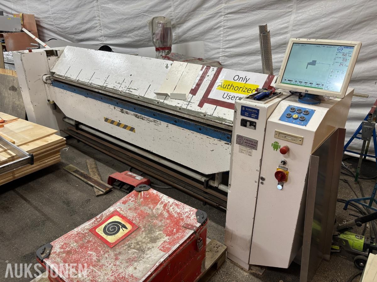 2002 Schechtl MAB 250 CNC kantpresse / plateknekke r – 2500 mm