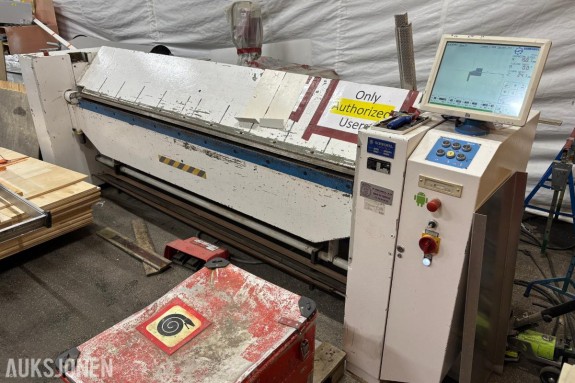 2002 Schechtl MAB 250 CNC kantpresse / plateknekke r – 2500 mm