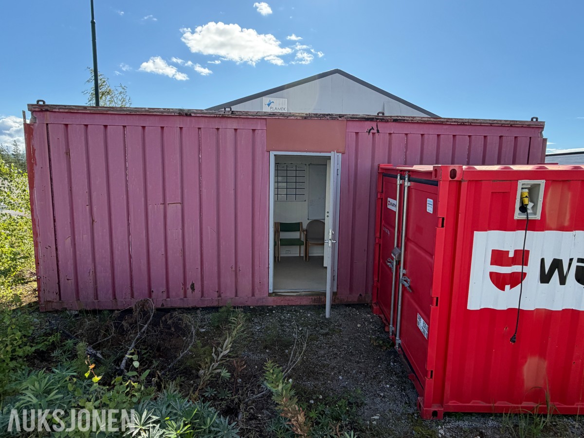 2010 Mannskapscontainer 20 fot / Oppholdsrom og kontor