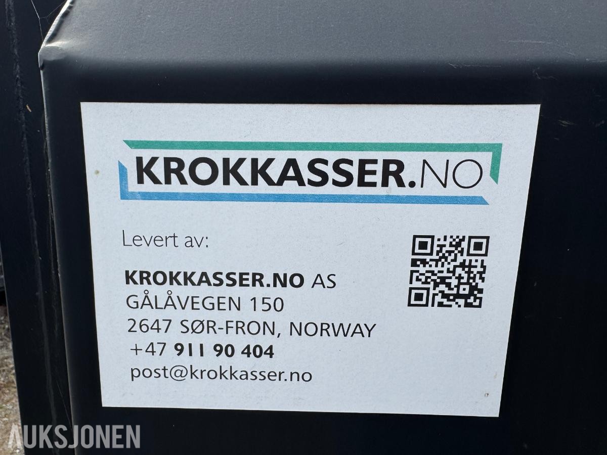 2020 Maskinflak med kjørebroer
