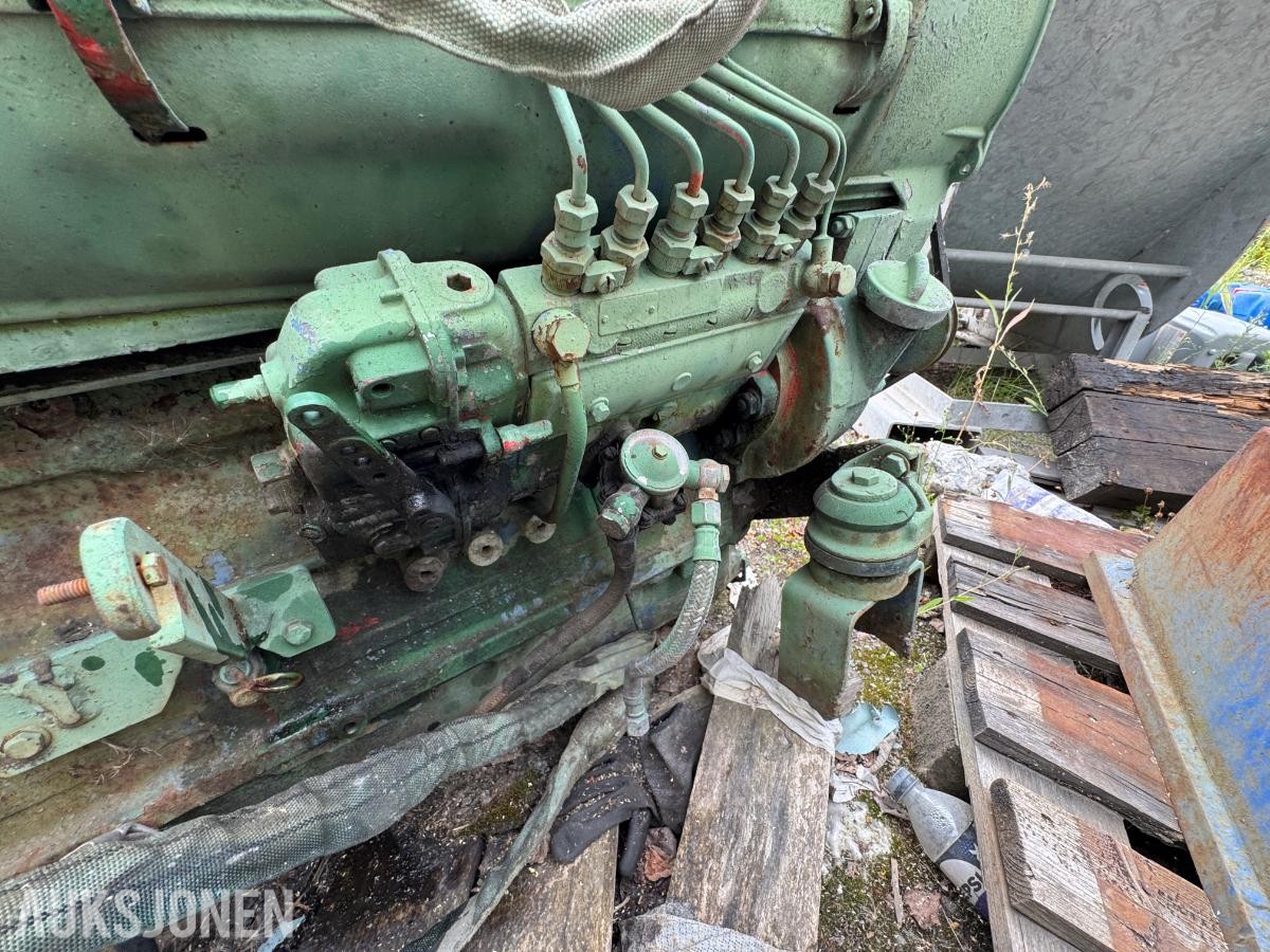 Deutz F6L912 dieselmotor / 6 sylindret / hydraulikkmotor