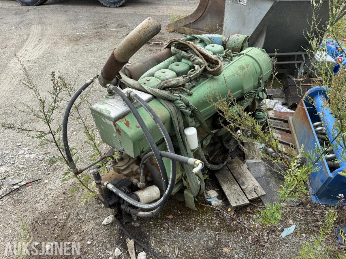 Deutz F6L912 dieselmotor / 6 sylindret / hydraulikkmotor