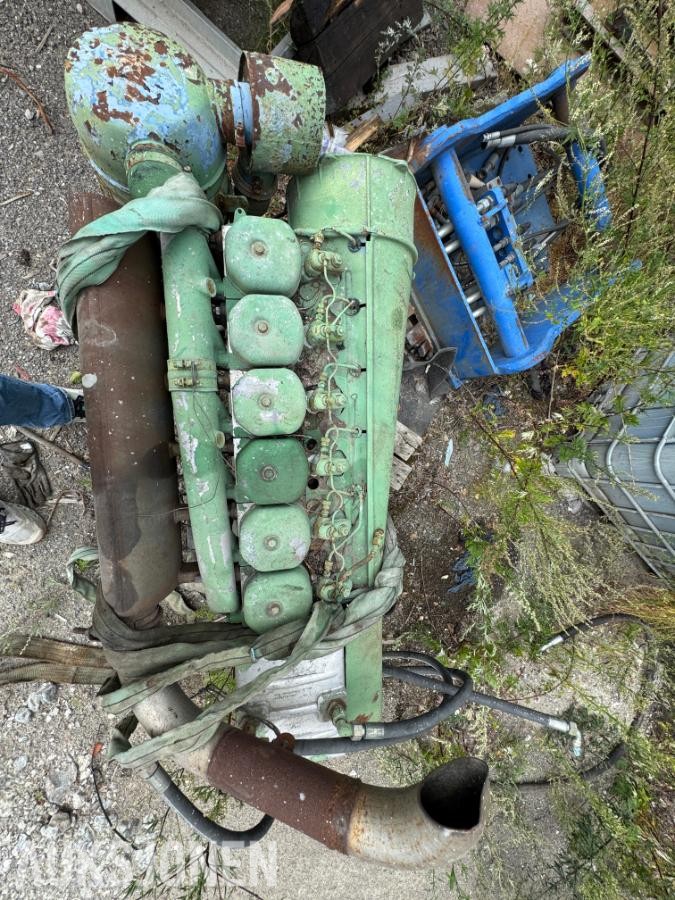 Deutz F6L912 dieselmotor / 6 sylindret / hydraulikkmotor