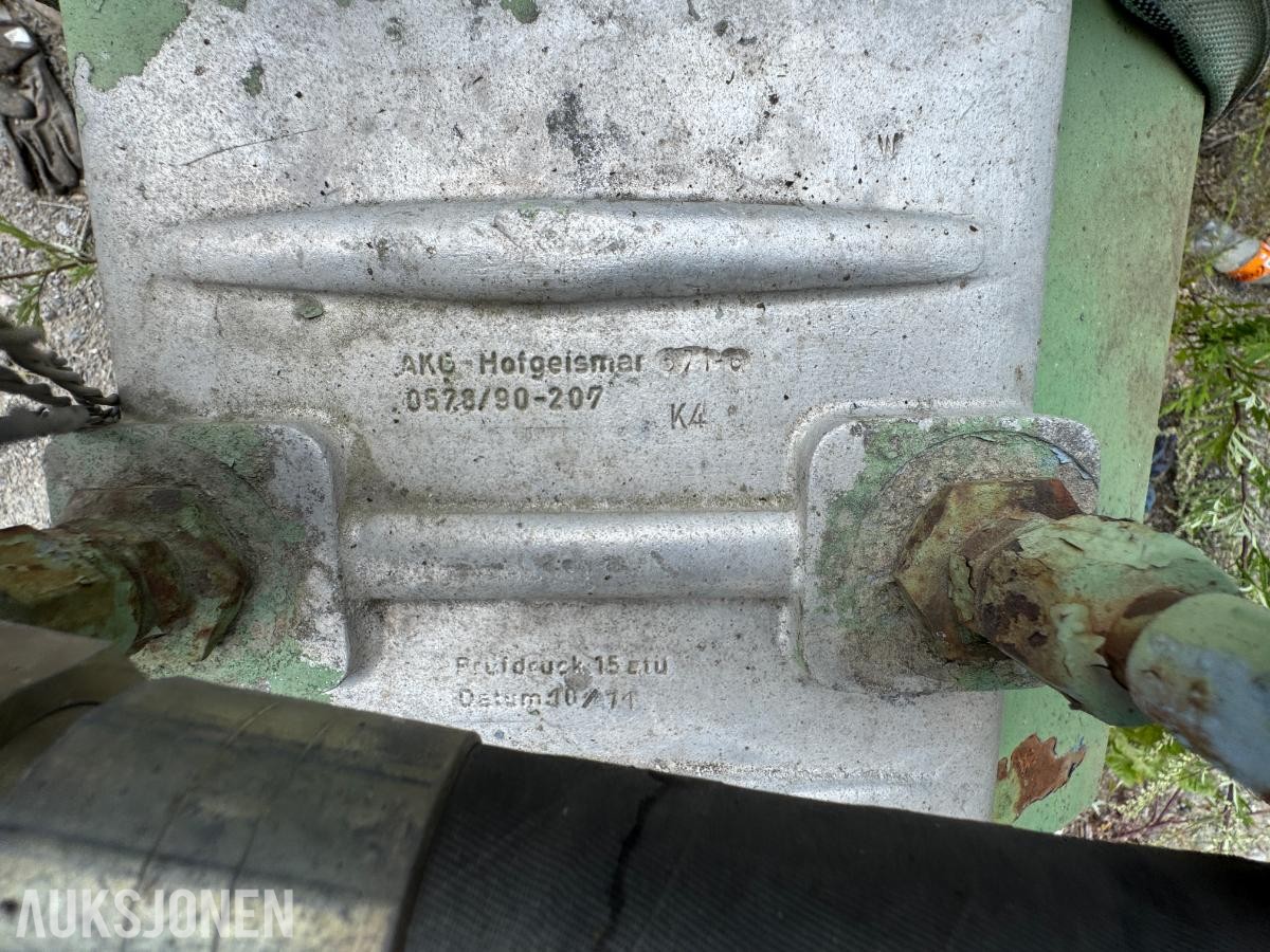 Deutz F6L912 dieselmotor / 6 sylindret / hydraulikkmotor