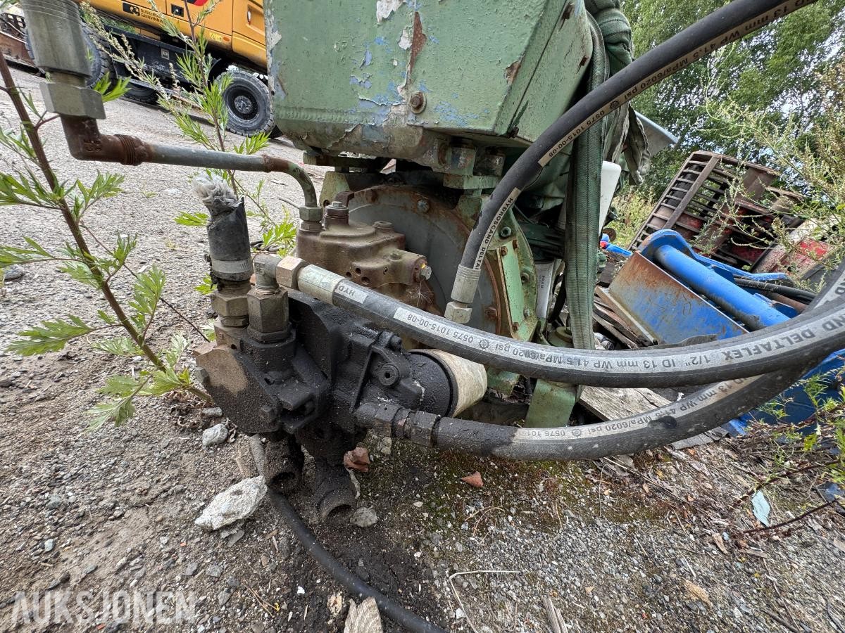 Deutz F6L912 dieselmotor / 6 sylindret / hydraulikkmotor