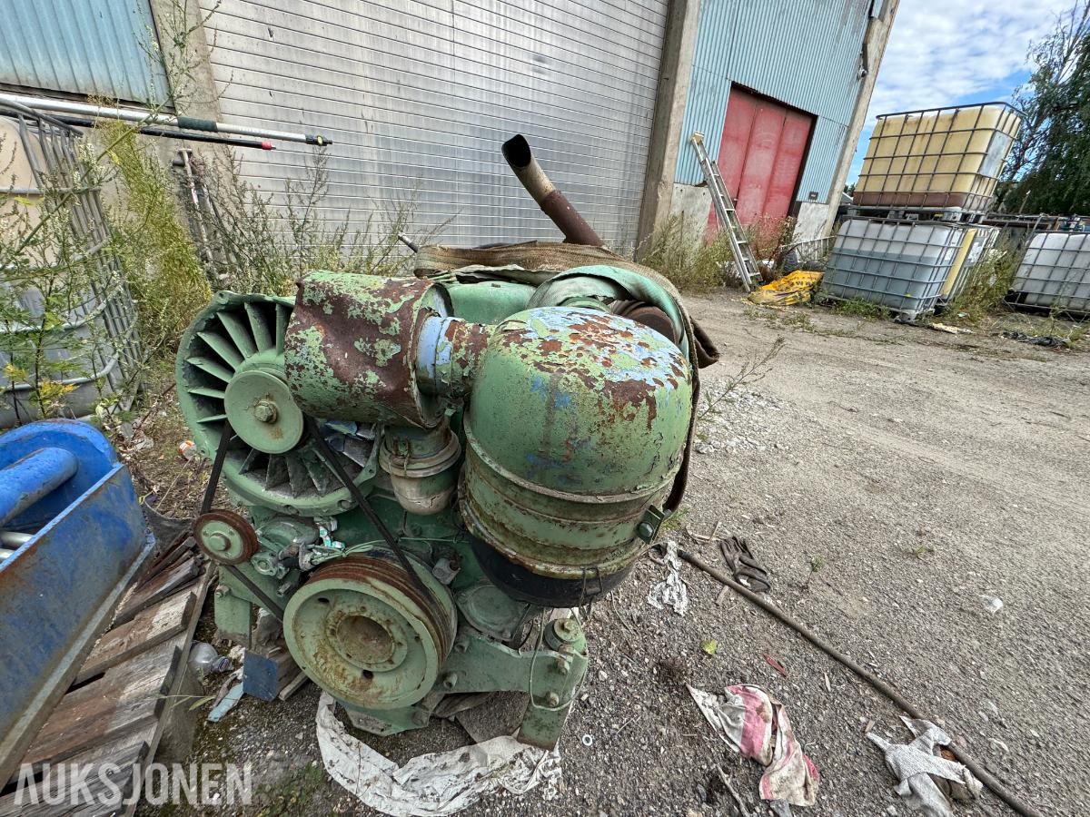 Deutz F6L912 dieselmotor / 6 sylindret / hydraulikkmotor