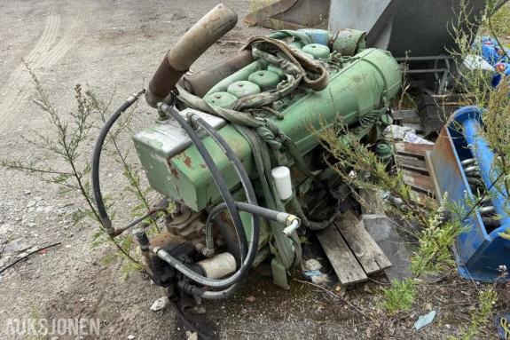 Deutz F6L912 dieselmotor / 6 sylindret / hydraulikkmotor