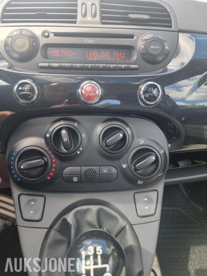 2011 Fiat 500 1.2 69hk s+v dekk, eu ok til 07.2027