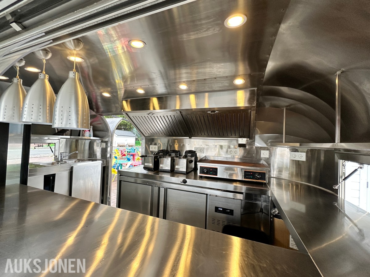 2024 Webetter Food Trailer - Godt utstyrt gatekjøkken - Foodtruck/matvogn