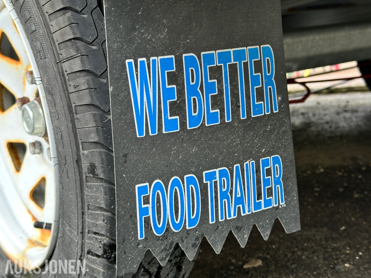 2024 Webetter Food Trailer - Godt utstyrt gatekjøkken - Foodtruck/matvogn