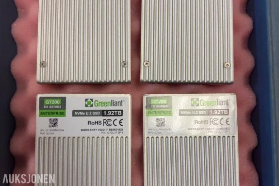 4 stk industrielle datalagringskort for radiokommunikasjon G7200 EX Series