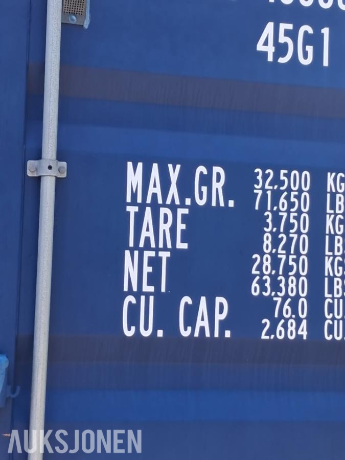 2020 Container 40 fot modell
