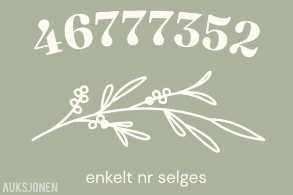 Enkelt nr: 46777352