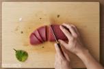 48 TIMERS AUKSJON - Senko Damaskus Kiritsuke + Sashimi-kniv