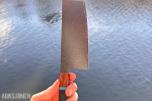 48 TIMERS AUKSJON - Senko 67-lags Damascus 2-delt knivsett + Sashimi-kniv
