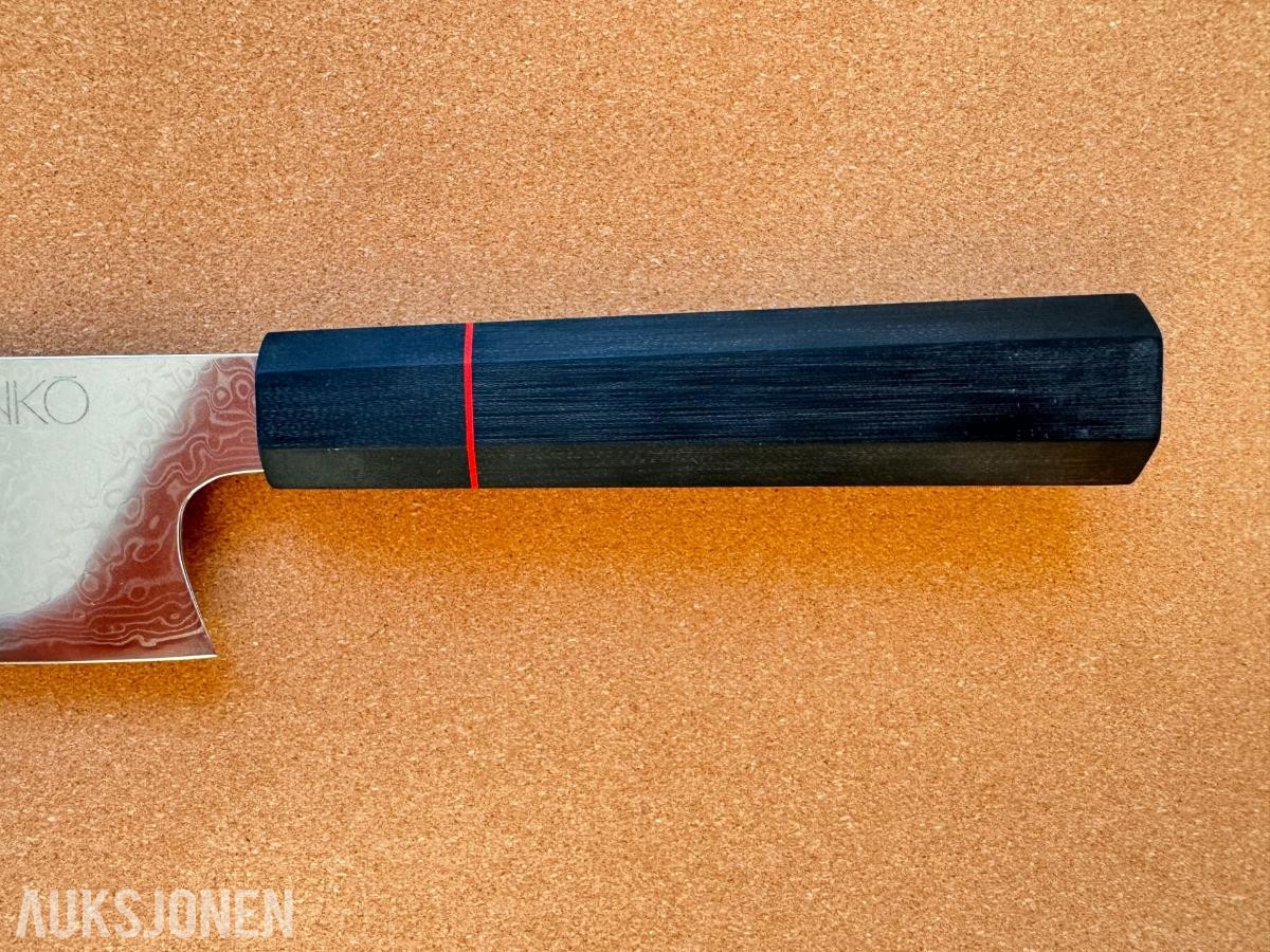 48 TIMERS AUKSJON -  Senko 67-lags Damaskus Kiritsuke + Sashimi-kniv