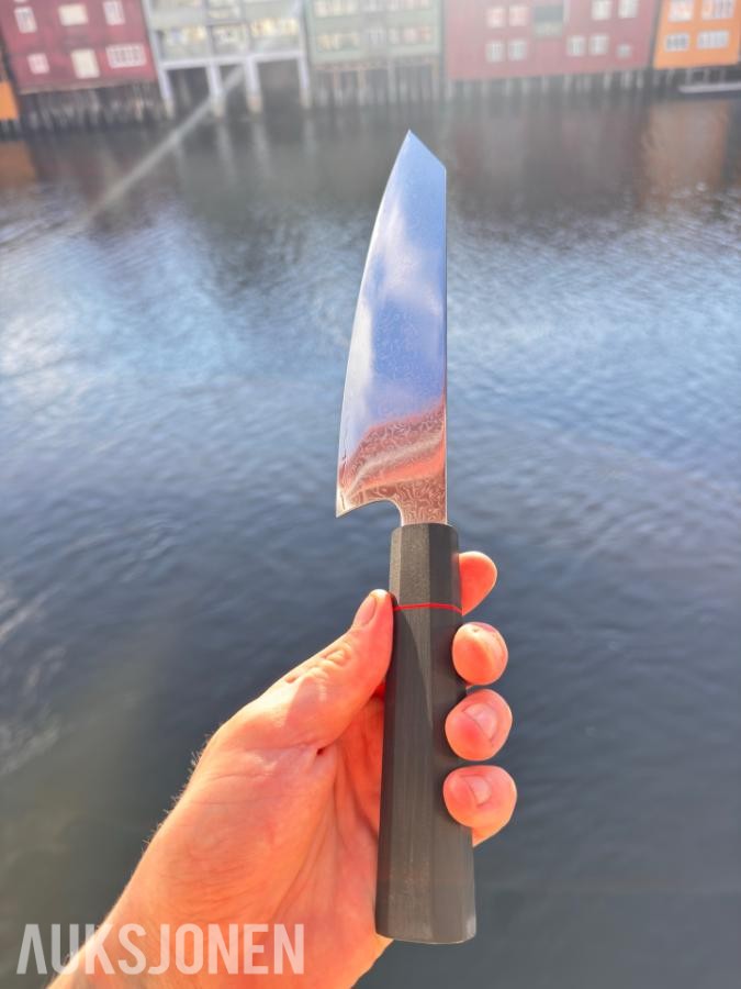 48 TIMERS AUKSJON -  Senko 67-lags Damaskus Kiritsuke + Sashimi-kniv