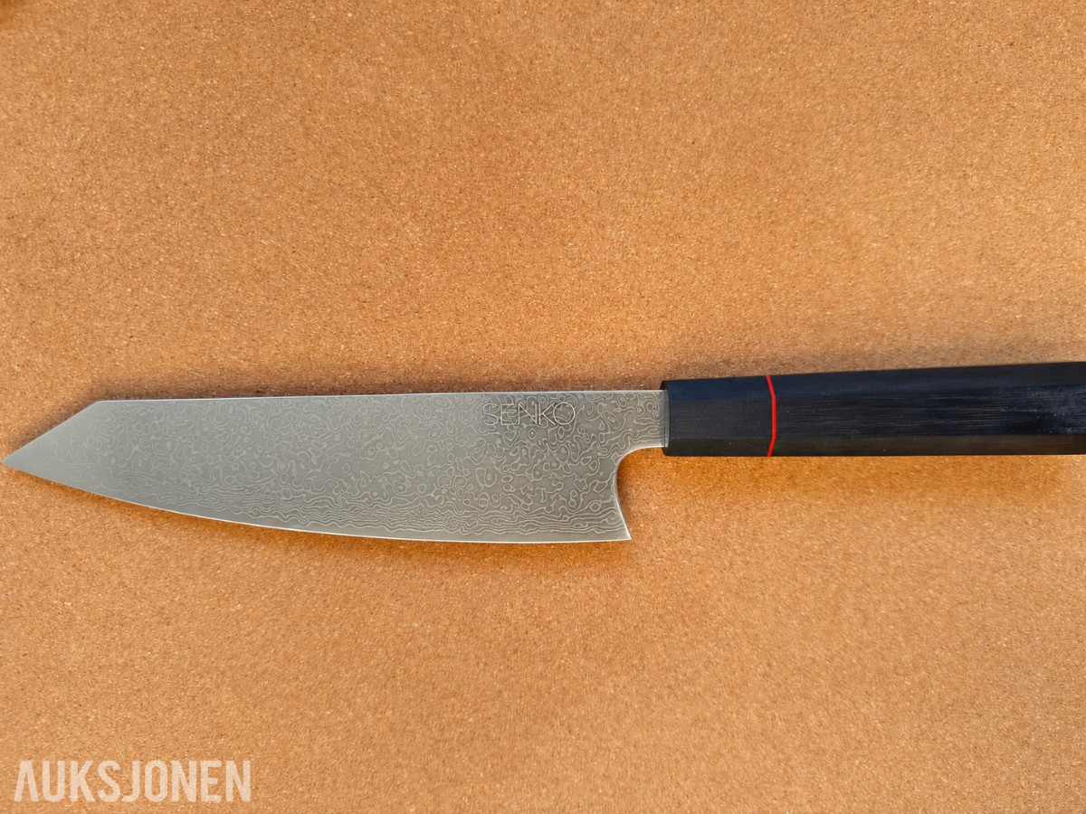 48 TIMERS AUKSJON -  Senko 67-lags Damaskus Kiritsuke + Sashimi-kniv