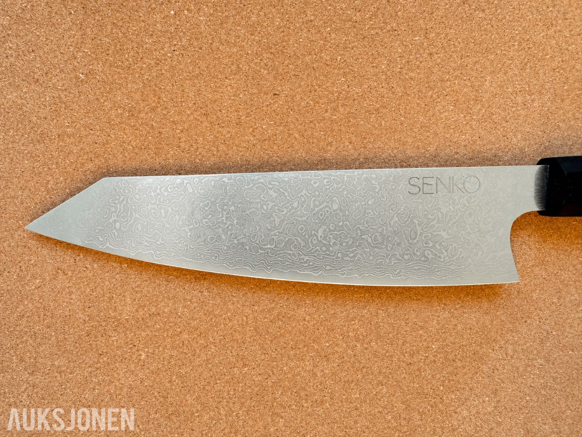48 TIMERS AUKSJON -  Senko 67-lags Damaskus Kiritsuke + Sashimi-kniv