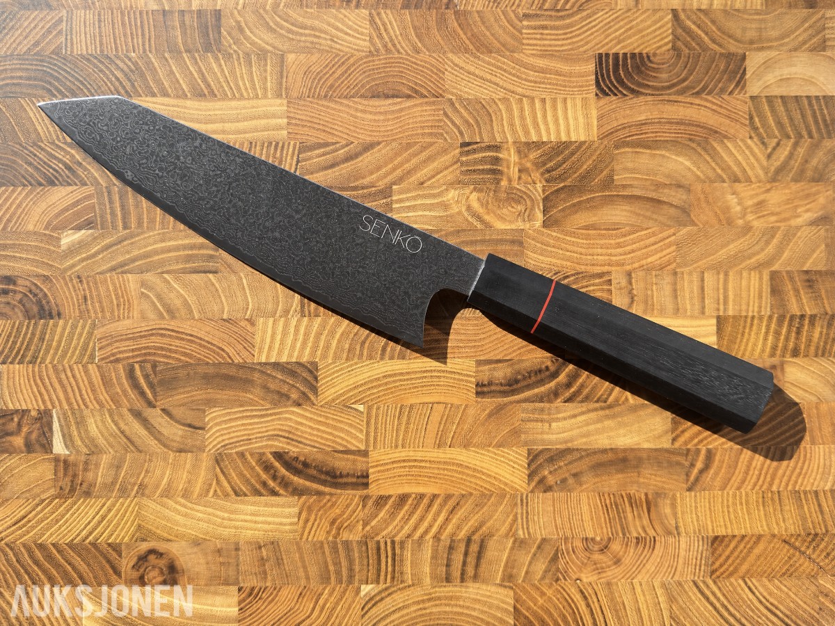 48 TIMERS AUKSJON -  Senko 67-lags Damaskus Kiritsuke + Sashimi-kniv