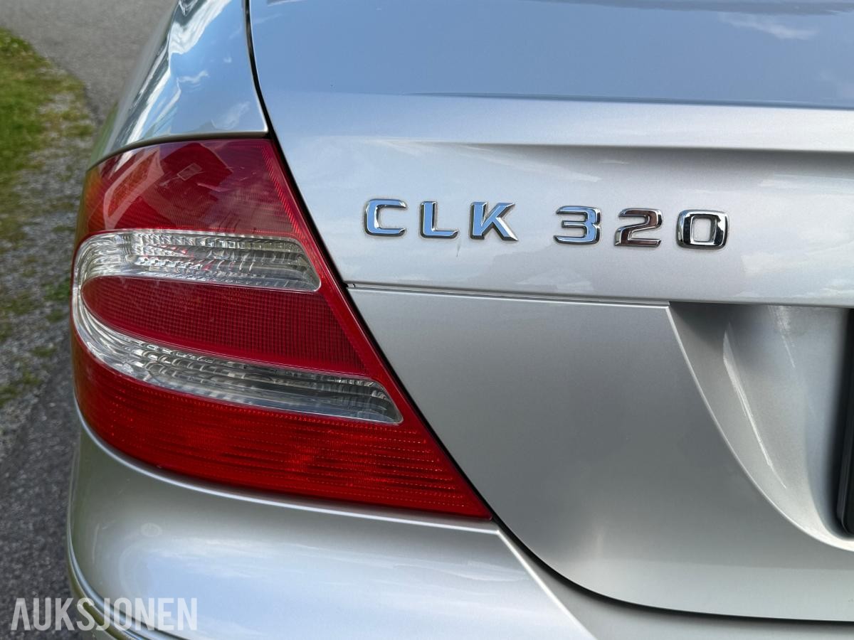 2006 Mercedes-Benz CLK 320 3.2 218HK Cabriolet, 62059km