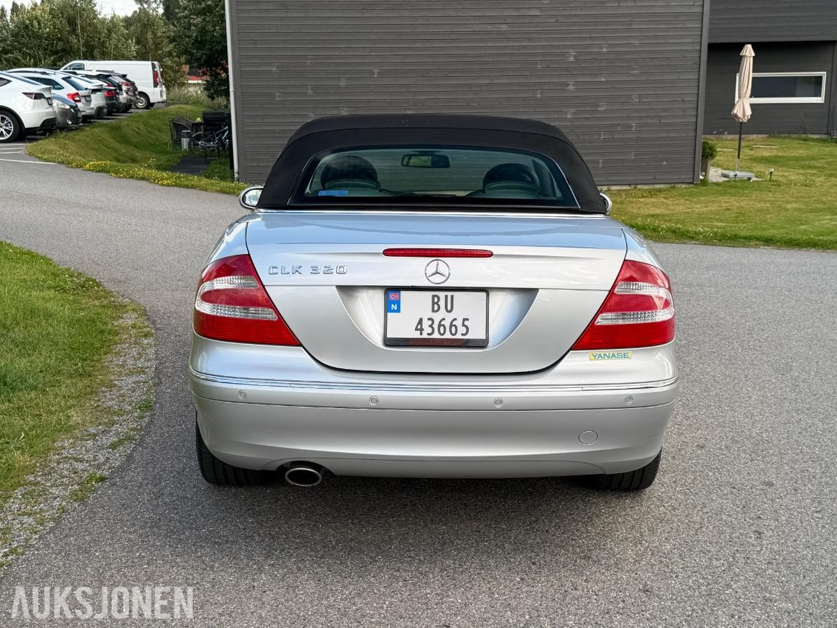 2006 Mercedes-Benz CLK 320 3.2 218HK Cabriolet, 62059km